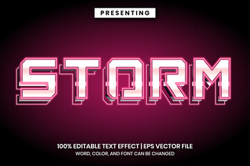 Sci-fi movie style text effect