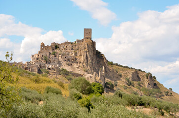 Obraz premium Craco. La città fantasma