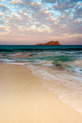 Playas de Comte. Sant Antoni de Portmany.Ibiza.Illes Balears.España.