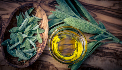 Salbei (Salvia) ist eine Pflanzengattung in der Familie der Lippenblütler (Lamiaceae)