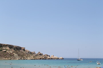 boats on the sea