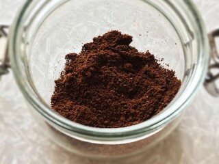 instant coffee in a can
