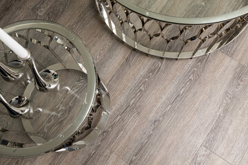 Interior home styling classic and modern details