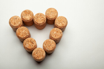 image of wooden cork background