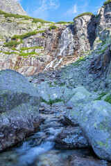 High Tatras - The waterfall Skok - Slovakia - Mlynicka dolina valley © Renáta Sedmáková