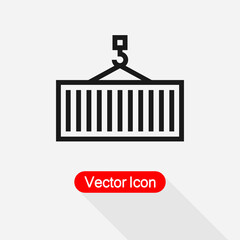 Crane Icon Vector Illustration Eps10