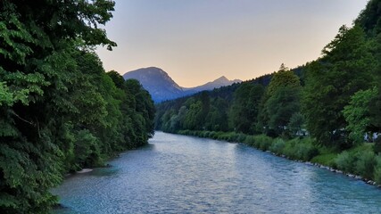 EIn Fluss in Bayern