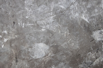 Naklejka premium Aged gray aged cement wall.Textured, grunge, smear