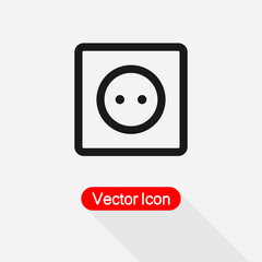 Socket Icon Vector Illustration Eps10