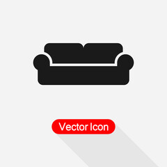 Sofa Icon Vector Illustration Eps10