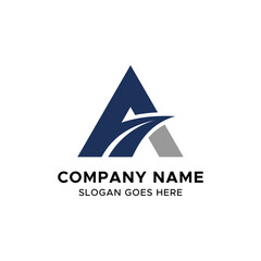 Fototapeta premium Letter A Logo Vector Design Template