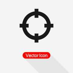 Target Icon vector illustration Eps10