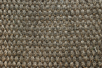 Pattern of straw rope surface