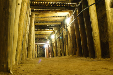 Bergwerk Stollen oder Mine