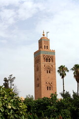 Fototapeta na wymiar Places of Marrakech, Morocco.