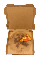 The Last Slice of Delivery Pizza Left