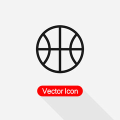 Basketball Icon Vector Illustration Eps10