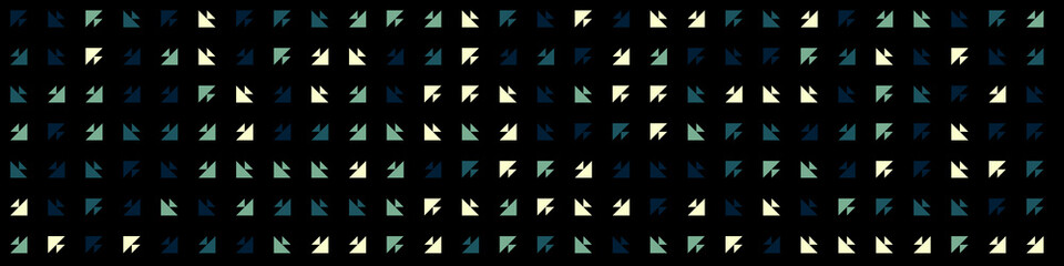 Abstract Color Halftone Dots generative art background illustration