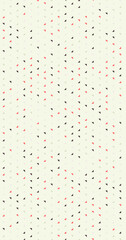 Abstract Color Halftone Dots generative art background illustration