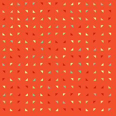 Abstract Color Halftone Dots generative art background illustration