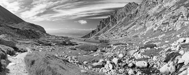 High Tatras - Slovakia - The the look to Pleso nad Skodom lake in Mlynicka dolina . © Renáta Sedmáková