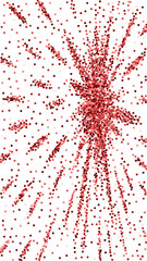 Red gold glitter luxury sparkling confetti. Scatte