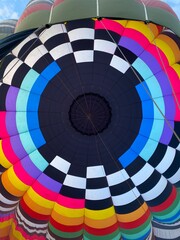 colorful hot air balloon