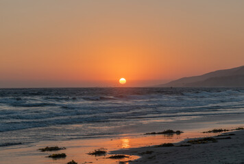 Another beautiful Zuma Beach sunset, Malibu, Southern California