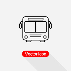 Bus Icon Vector Illustration Eps10