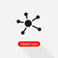 Networking Vector Icon vector illustration Eps10