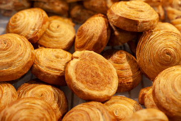 traditional bakeries fresh snacks background