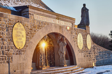 The Cairn of Peace Memorial, battle Austerlitz