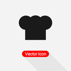 Chef Hat Icon Vector Illustration Eps10