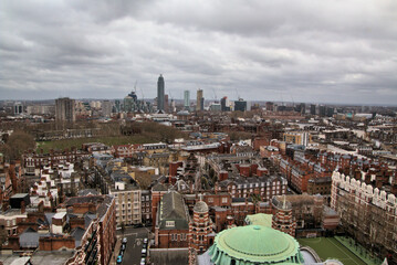 Fototapeta na wymiar An aerial view of London