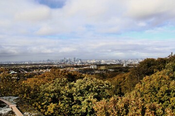 Obraz premium A panoramic view of London