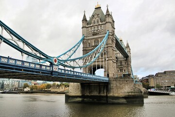 A view of Tower Bridge in London