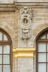 Obraz premium detail of the facade of House of the Dukes of Brabant on the Grand Place in brussels, Belgium