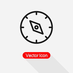 Compass Icon Vector Illustration Eps10