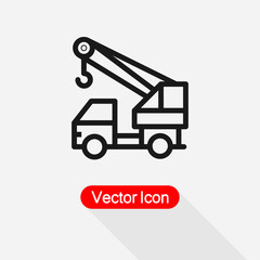 Crane Icon Vector Illustration Eps10