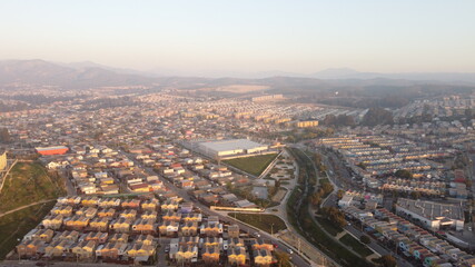 Fototapeta premium VISTAA EREA DE VILLA ALEMANA