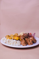 Ecuadorian traditional dish, Fritada.