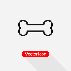 Dog Bone Icon Vector Illustration Eps10