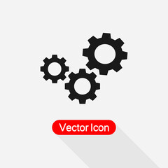 Gear Icon, Cog wheel Icon,Mechanism Icon Vector Illustration Eps10