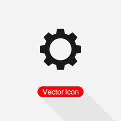 Gear Icon, Cog wheel Icon,Mechanism Icon Vector Illustration Eps10