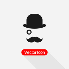 Gentleman Icon Vector Illustration Eps10