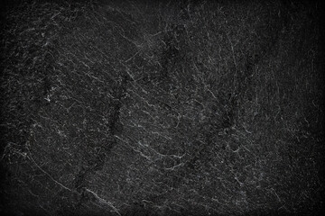 Dark grey black slate background or texture.