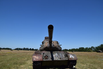 Panzer auf dem Panzerfeld bei Wahn
