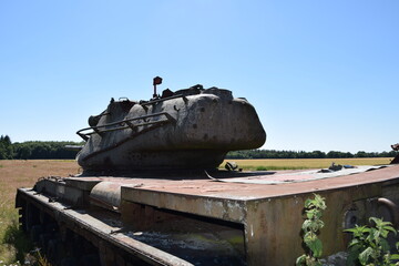 Panzer auf dem Panzerfeld bei Wahn