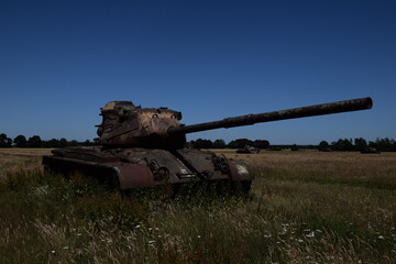 Panzer auf dem Panzerfeld bei Wahn