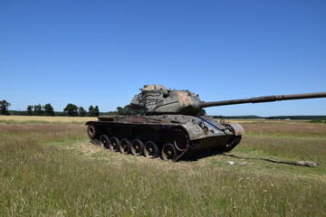 Panzer auf dem Panzerfeld bei Wahn
